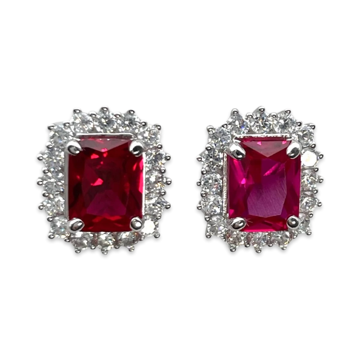 Срібні сережки Принцеси Діани