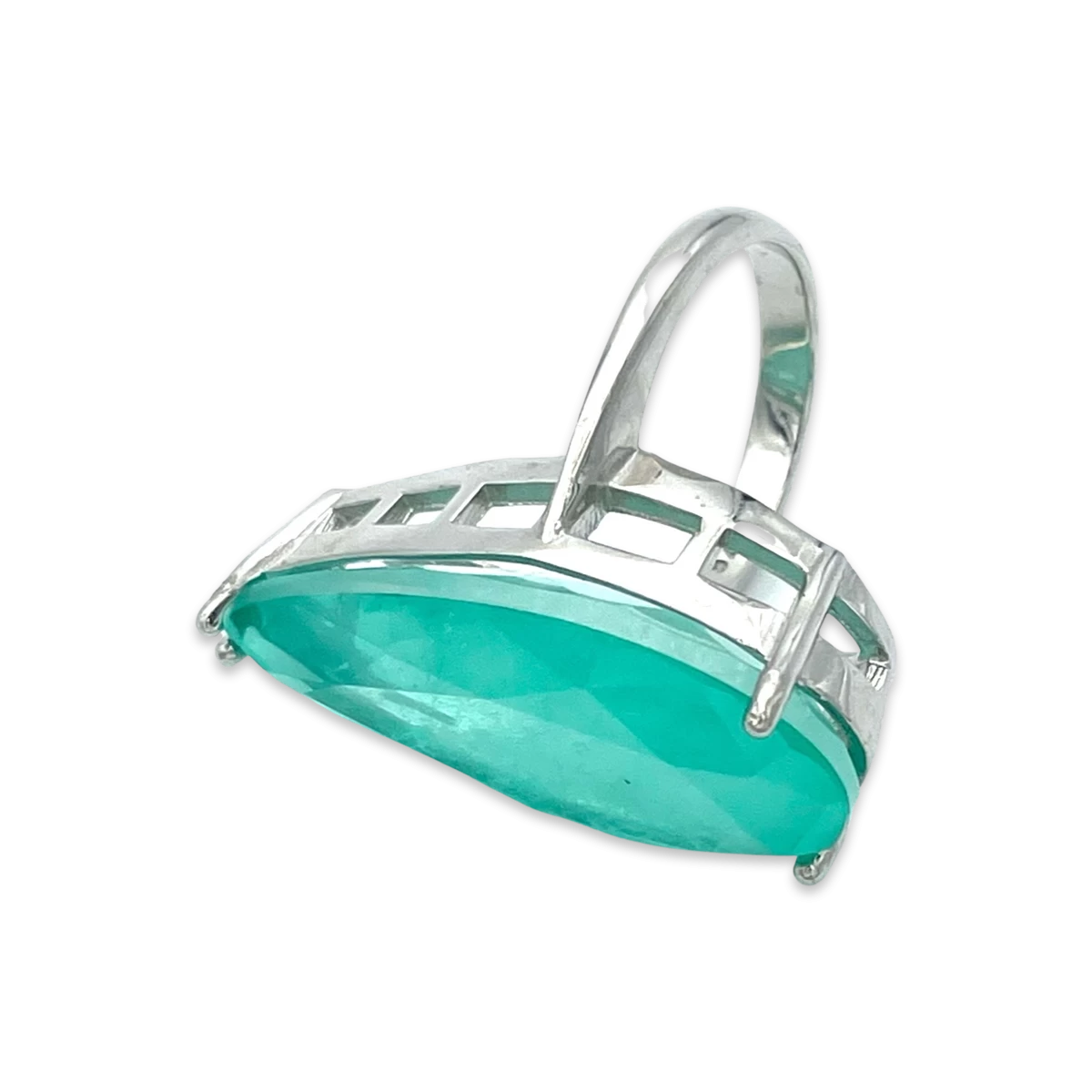 Каблучка в сріблі та Параїба