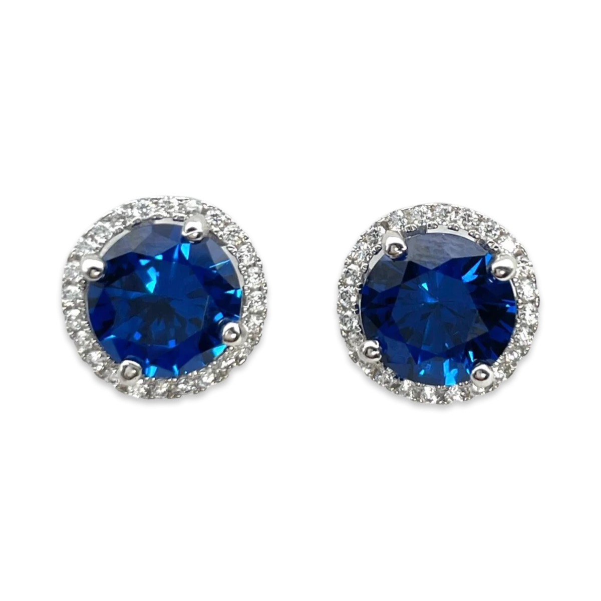 圆形银耳环 11 mm