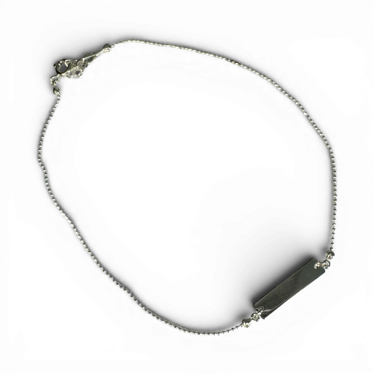 Bracelet de cheville argent