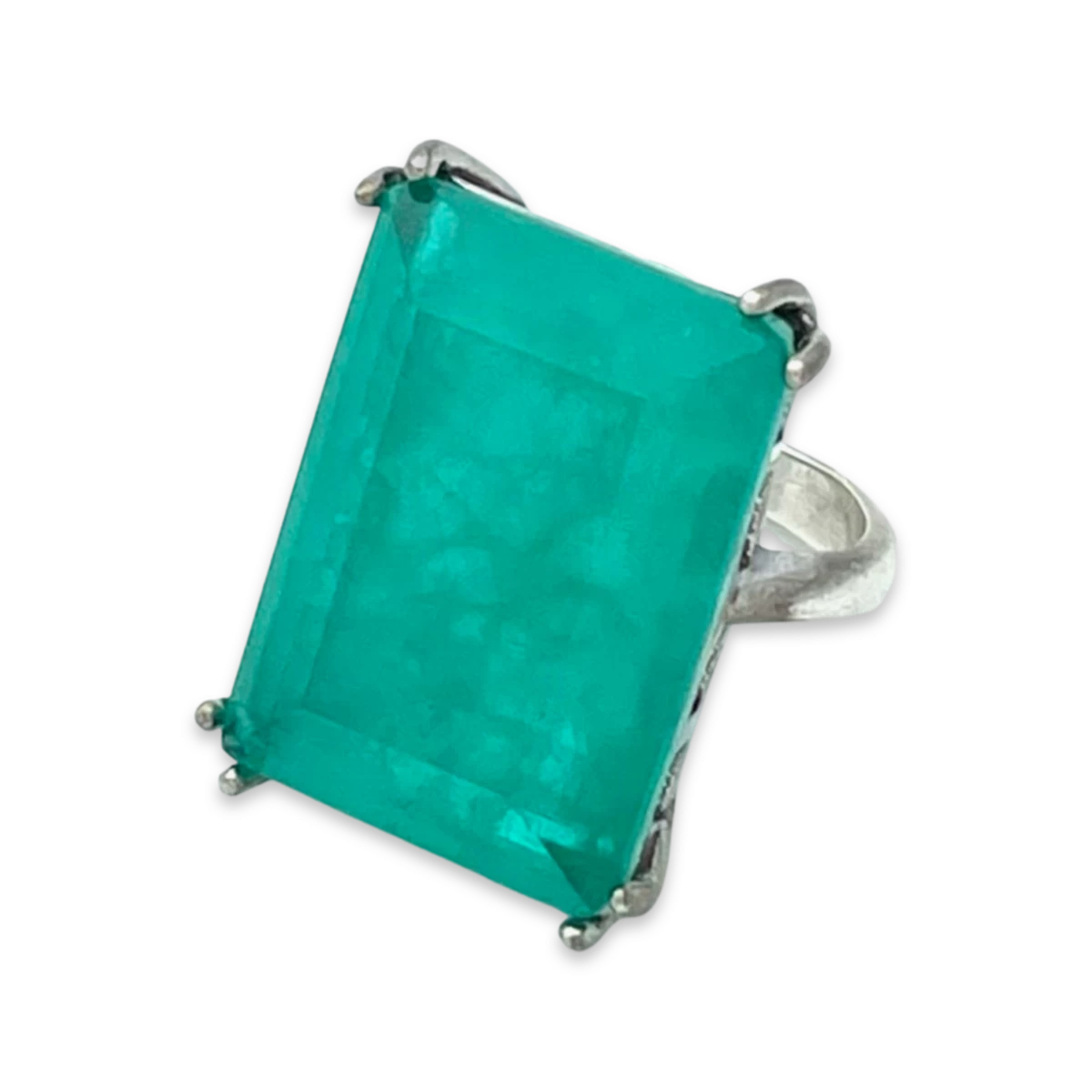 Silberring Paraiba