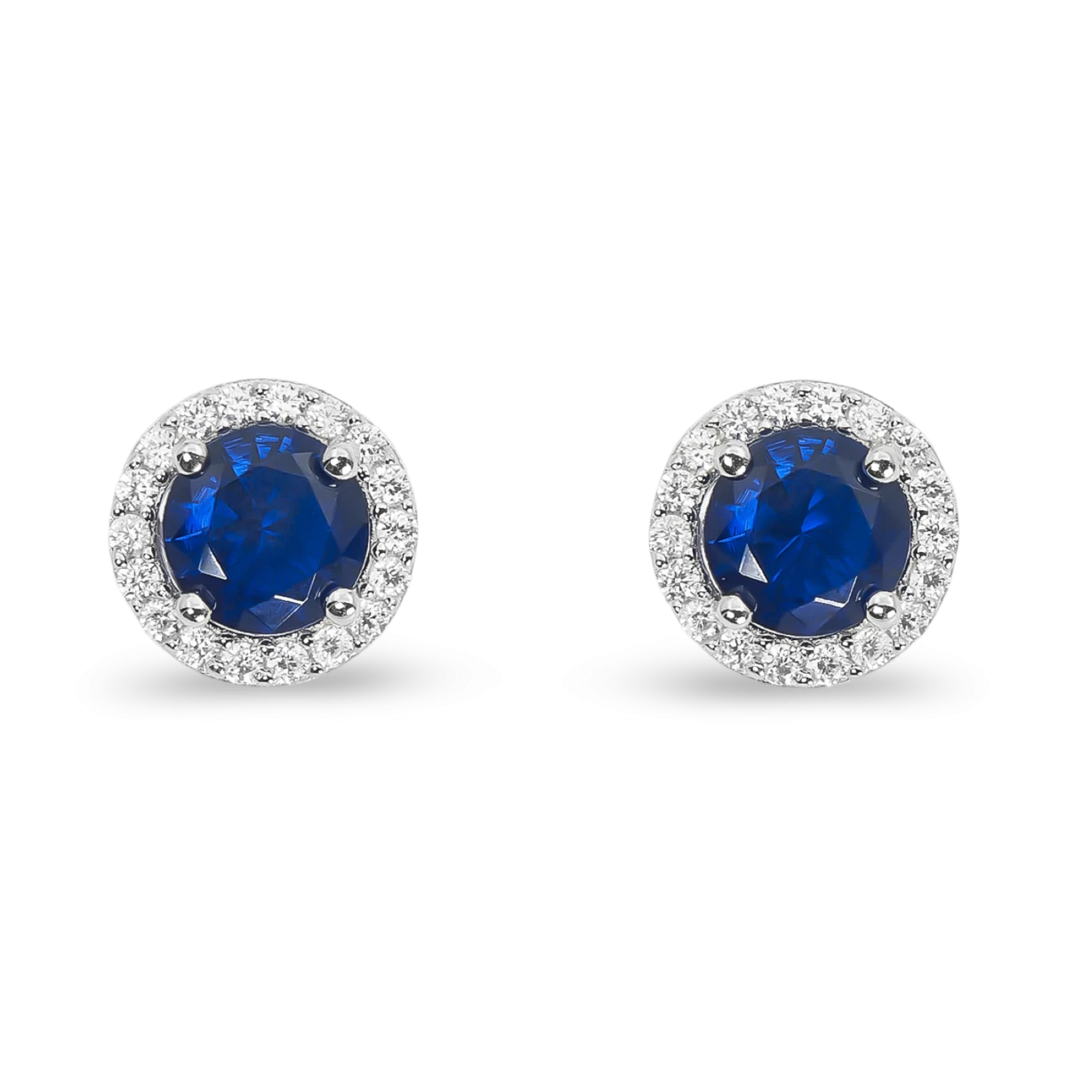 Silber Zirkon Ohrringe