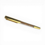 Amber-accented pen