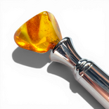 Amber-accented pen