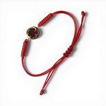 Amber bracelet “Four-Leaf Clover”