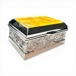 Amber jewelry box
