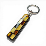 Amber Knife keychain