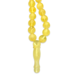 Amber muslim rosary, big