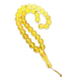 Amber muslimischer Rosenkranz, mittel