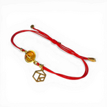 Amber silver gold plated bracelet