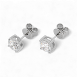 Boucles d'oreilles en diamant artificiel