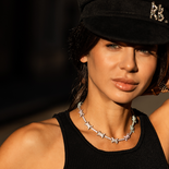 Stacheldrahtkette Silber