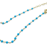 Bead necklace Paraiba