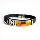 Bracelet with amber