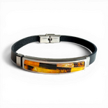 Bracelet with amber