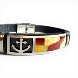 Bracelet with amber