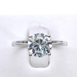 Classic Round Cut Engagement Ring