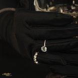 Verlobungsring mit klassischem Rundschliff