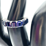 酷半半/半融合银戒指