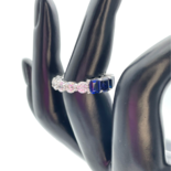 酷半半/半融合银戒指