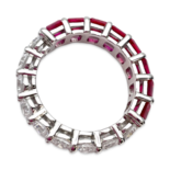 Bague en argent demi/demi fusion Cool