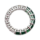 Bague en argent demi/demi fusion Cool