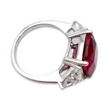 镶钻银戒指卡罗琳娜