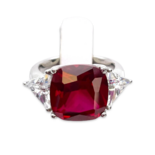 镶钻银戒指卡罗琳娜