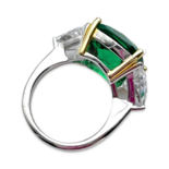 Bague en argent avec zircons Karolina