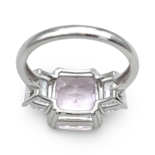 Anillo de Plata Talla Cojín