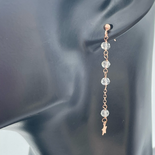 耳环拉布拉多石