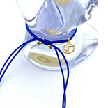 Bracelet en ambre plaqué or