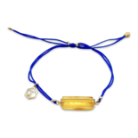 Pulsera de Ámbar Bañada en Oro