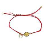 Pulsera de Ámbar Bañada en Oro