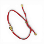 Gold plated amber bracelet