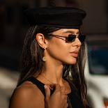 Золото платинові бурштинові сережки