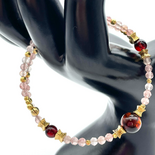 Позолочені яшмовий браслет з багатьма каменями