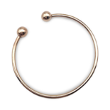 Pulsera de plata bañada en oro