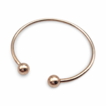 Pulsera de plata bañada en oro