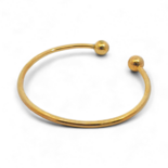 Goldplattiertes Silberarmband