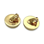 Gold plated silver ear clips