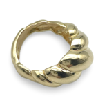 Anillo de plata bañado en oro