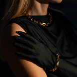 Mit Gold überzogene Zirkonarmband