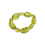 Green amber bracelet