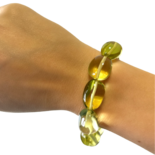 Pulsera de Ámbar Verde