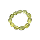 Green amber bracelet