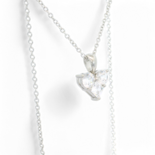 Heart-Shaped artificial Diamond Necklace