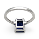 Silver Ring with zircons