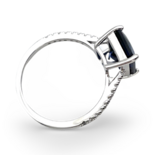 Silberring mit Zirkonen