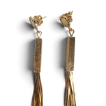 Long Earrings — Gold Plated 925 Sterling Silver